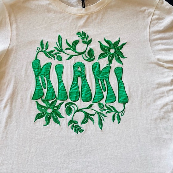 Maje Parisian Chic Miami Short Sleeve Tee - Picture 4 of 14